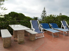 Terrasse, Ferienhaus Casa Gaia-Trilocale, Capoliverie, Insel Elba