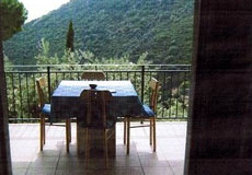 Terrasse, Ferienhaus Casina Sara, Seccheto, Insel Elba